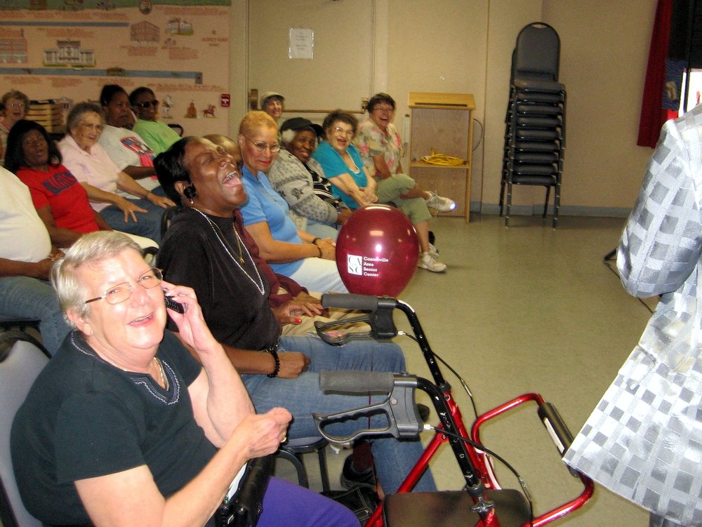 Audience at Original Wholesome One-Man Comedy Variety Show